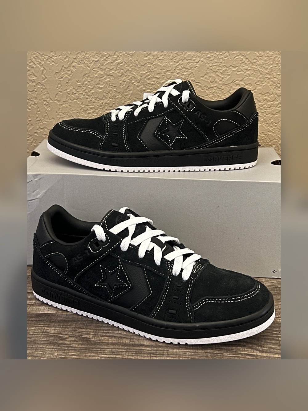 Converse AS-1 Pro Shoes Black Color Men’s Size-6.5